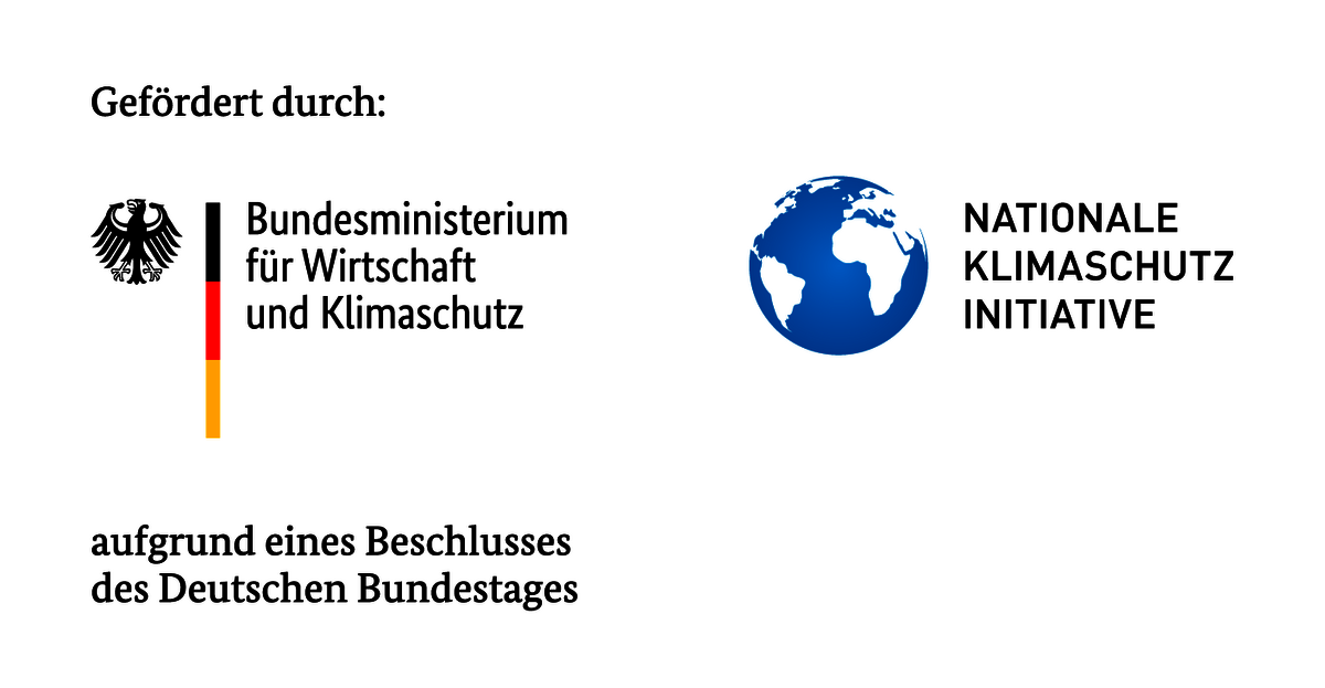 Logo des Förderprogramms Nationale Klimaschutz Initiative des Bundesministeriums für Wirtschaft und Klimaschutz
